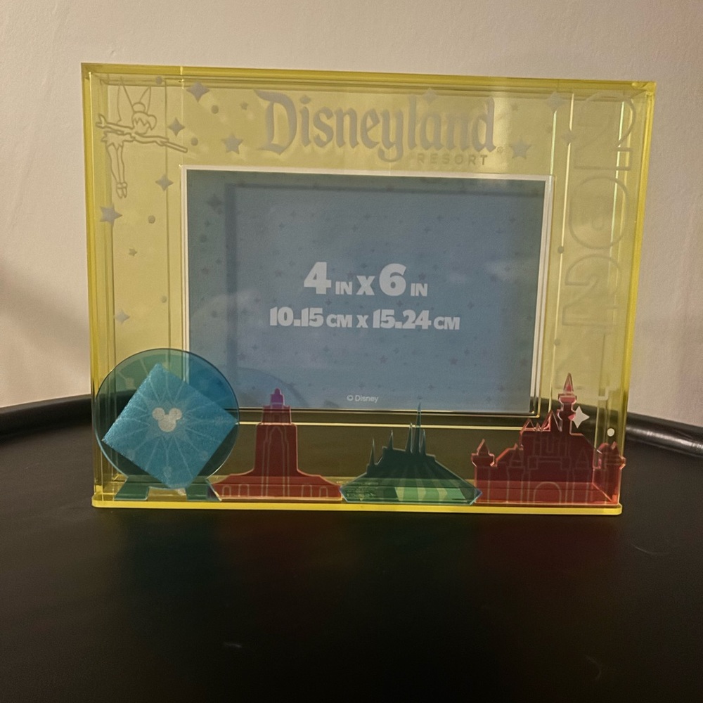 Disneyland Resort 2024Yellow Photo Frame